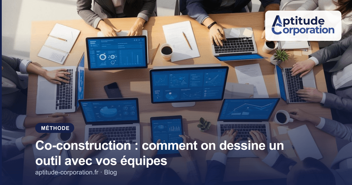 Co-construction : comment on dessine un outil avec vos équipes